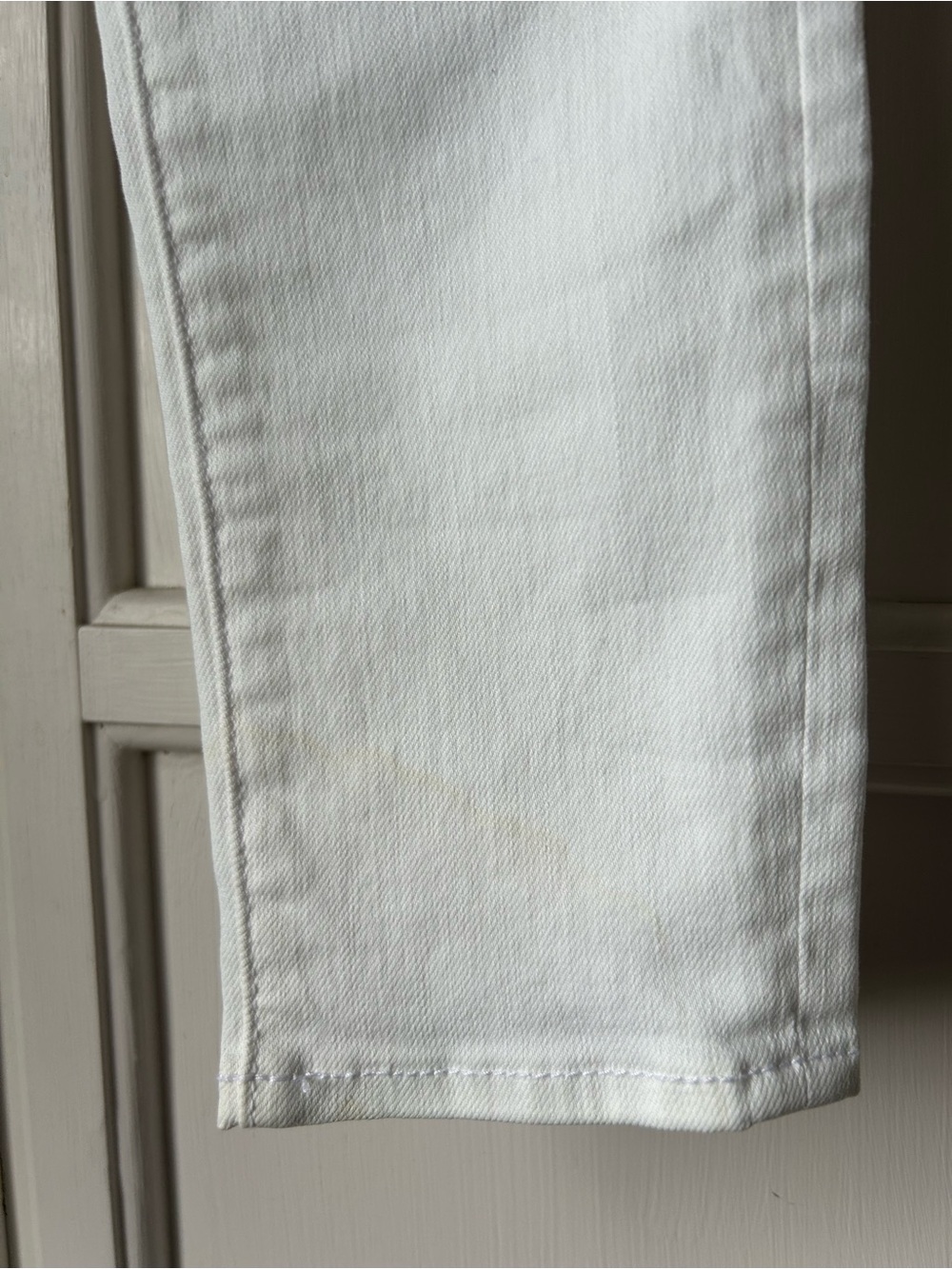 American Eagle Outfitters White Super Stretch Jegging Pants 4 Short Low Rise - Picture 2 of 13
